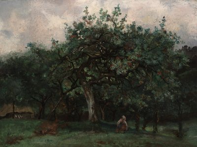 Landschaft mit kleinem Mädchen von Jean Baptiste Antoine Guillemet