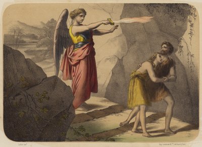 Das verlorene Paradies von Jean Baptiste Auguste Leloir