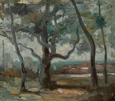 Der Große Baum (Studie) von Jean Baptiste Camille Corot