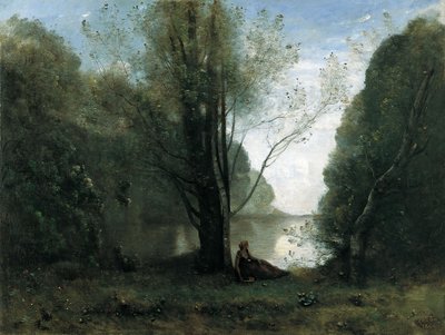 Einsamkeit. Erinnerung an Vigen, Limousin von Jean Baptiste Camille Corot