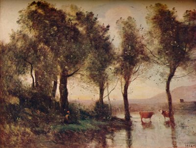 LEtang, Die Teiche, 19. Jahrhundert, 1910 von Jean Baptiste Camille Corot