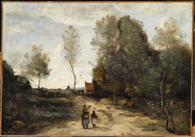 La route von Jean Baptiste Camille Corot