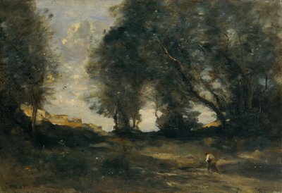 Landschaft, ca. 1860 von Jean Baptiste Camille Corot