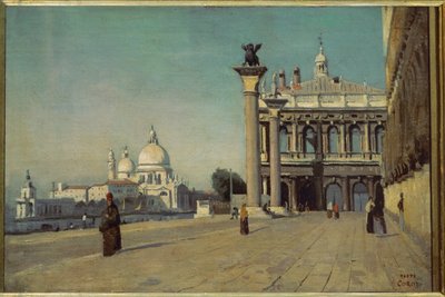 Morgen in Venedig von Jean Baptiste Camille Corot