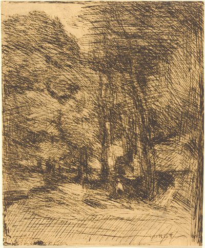 Erinnerung an Bas-Breau von Jean Baptiste Camille Corot