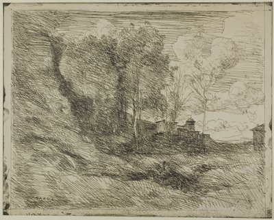 Erinnerung an Ostia von Jean Baptiste Camille Corot