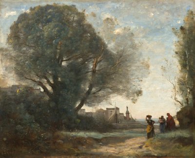 Erinnerung an Terracina von Jean Baptiste Camille Corot