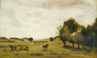 Ansicht nahe Epernon von Jean Baptiste Camille Corot