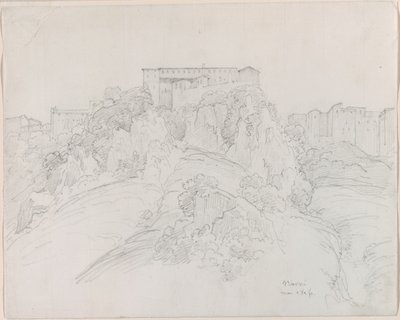 Ansicht von Narni von Jean Baptiste Camille Corot