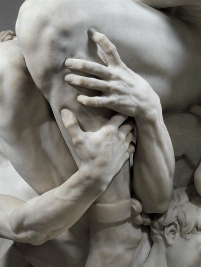 Detail von Ugolino und seinen Söhnen von Jean Baptiste Carpeaux