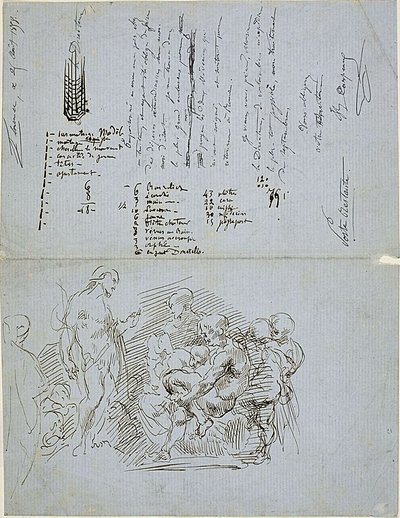 Die Predigt von Johannes dem Täufer von Jean Baptiste Carpeaux