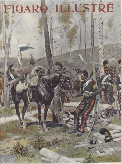 Ein Lager von Soldaten von Jean Baptiste Edouard Detaille