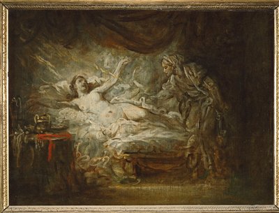 Jupiter und Aegina von Jean Baptiste Greuze