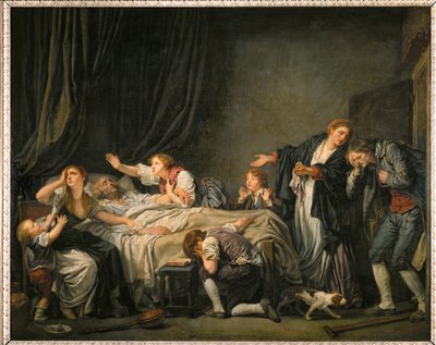 Der bestrafte Sohn von Jean Baptiste Greuze