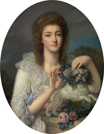 Prinzessin Warwara Nikolajewna Gagarina (1762–1802) von Jean Baptiste Greuze