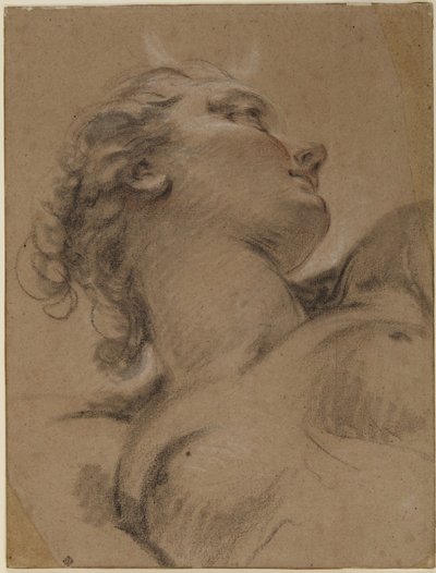 Kopf und Oberkörper von Diana von Jean Baptiste Henri Deshays