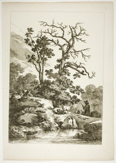 Tafel 23 von 38 aus Oeuvres de J. B. Huet von Jean Baptiste Huet