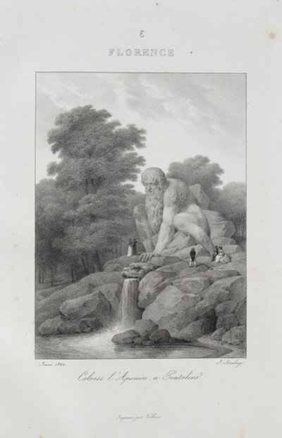 Reise nach Italien im Jahr 1822 von Jean Baptiste Isabey