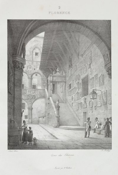 Reise nach Italien im Jahr 1822 von Jean Baptiste Isabey