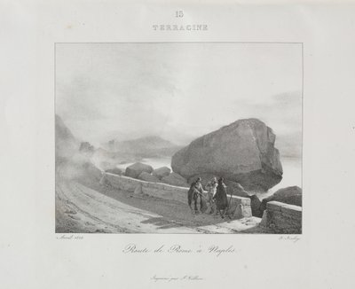 Reise nach Italien im Jahr 1822 von Jean Baptiste Isabey