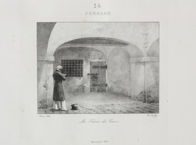 Reise nach Italien im Jahr 1822 von Jean Baptiste Isabey