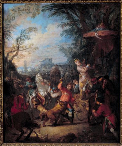 Chinesische Jagd von Jean Baptiste Joseph Pater