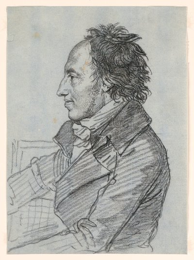 Porträt eines Mannes von Jean Baptiste Joseph Wicar