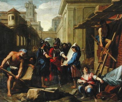Gründung einer Stadt in Germania durch die Tectosagen von Jean Baptiste Jouvenet