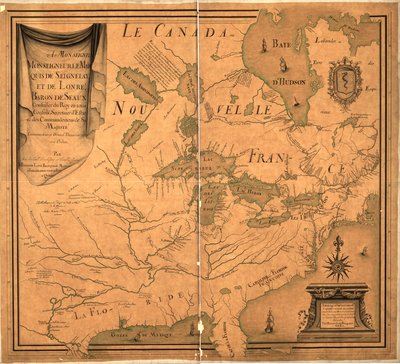 Nr. 3--124885. Unvollständige Kopie von Jean Baptiste Louis Franquelin
