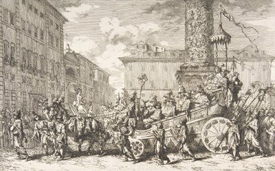 Die chinesische Maskerade von Jean Baptiste Marie Pierre
