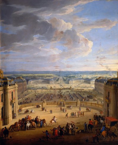 Die Grande Écurie Königliche Stallungen des Schlosses von Versailles von Jean Baptiste Martin
