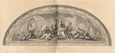 Deutschland, Zentrum des Kriegssalons neben den Gemächern des Königs [pl. 37] von Jean Baptiste Masse