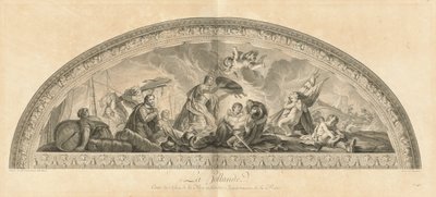 Holland, Zentrum des Salons des Friedens gegenüber den Gemächern der Königin [pl. 48] von Jean Baptiste Masse