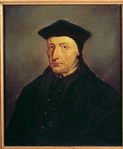 Porträt von Guillaume Budé, französischer Humanist von Jean Baptiste Mauzaisse