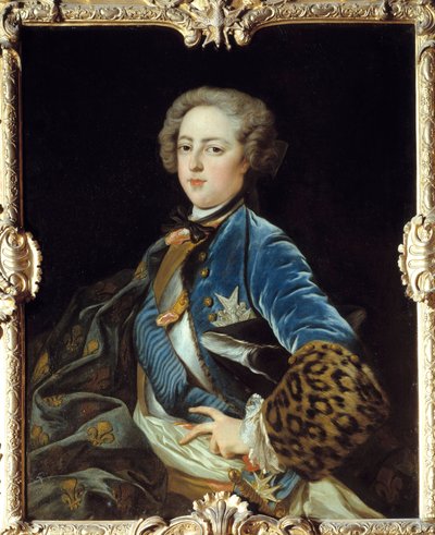 Porträt von Ludwig XV. (1710-1774), König von Frankreich von Jean Baptiste van Loo