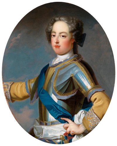 Porträt von König Ludwig XV von Jean Baptiste van Loo