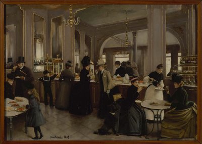 Die Gloppe-Konditorei von Jean Beraud