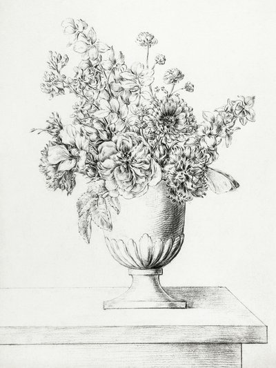 Blumen in einer Vase von Jean Bernard