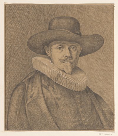 Porträt von Aelbert Cuyper von Jean Bernard