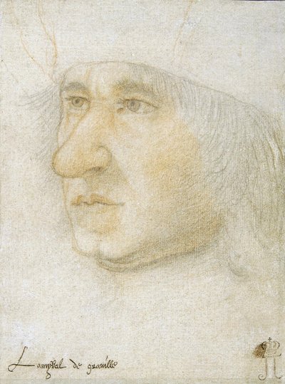 Porträt von Louis Malet de Graville (1438-1516), Admiral von Frankreich von Jean Bourdichon