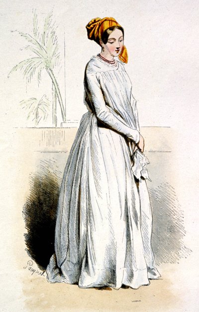 Kreolin aus Cayenne von Jean Charles (1800 79) Pauquet