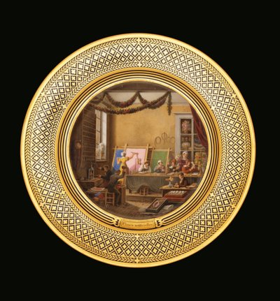 Künstliche Blumen, ca. 1820-35 von Jean Charles Develly