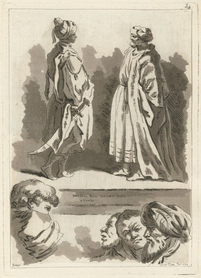 Ausgewählte Fragmente aus den interessantesten Gemälden und Leinwänden der Paläste und Kirchen Italiens von Jean Claude Richard, Abbé de Saint Non