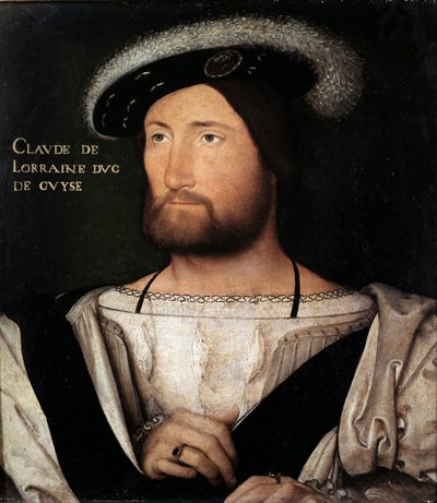 Porträt von Claude de Lorraine, Herzog von Guise von Jean Clouet