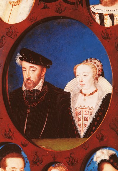 Porträt von Heinrich II. von Frankreich (Saint-Germain-en-Laye) von Jean Clouet