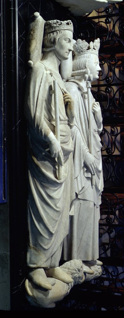Effigien von Philippe III dem Kühnen und Philippe IV dem Schönen von Jean D