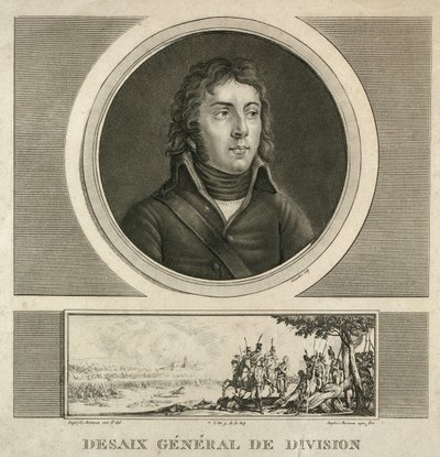 Porträt von General Louis Charles Antoine Desaix (circa 1800 - 1815) von Jean Duplessi Bertaux