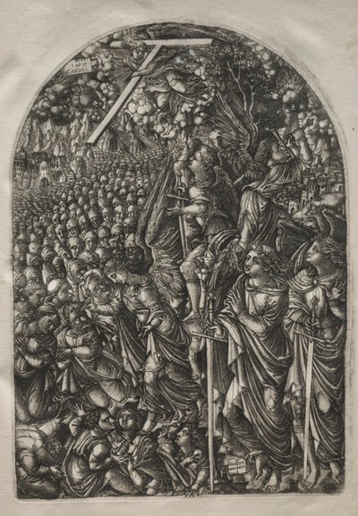 Die Apokalypse: Vier Engel halten die Winde zurück, 1546-1556 von Jean Duvet