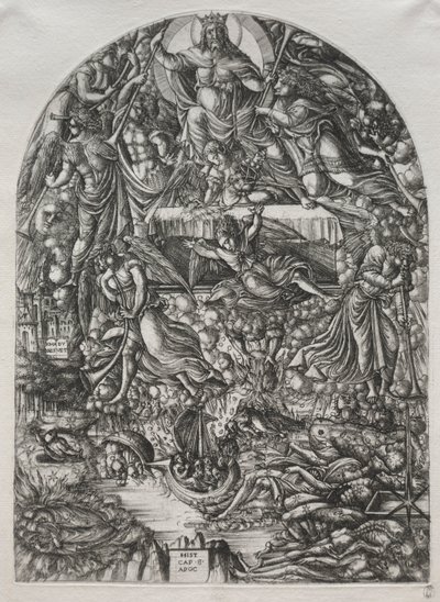 Die Apokalypse: Die Öffnung des siebten Siegels, 1561 von Jean Duvet