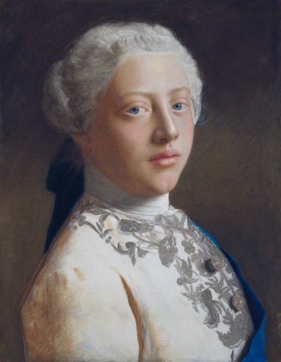 George, Prinz von Wales (1738-1820), von Jean-Étienne Liotard von Jean Étienne Liotard